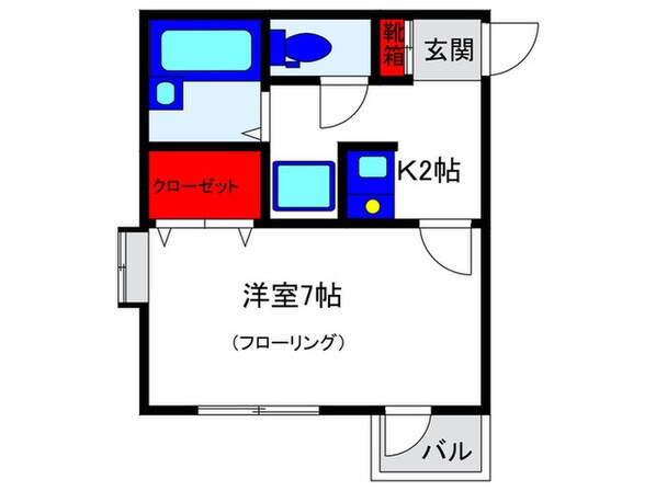 ＣＯＭＯＲＩＳＴＡＲ豊中の物件間取画像